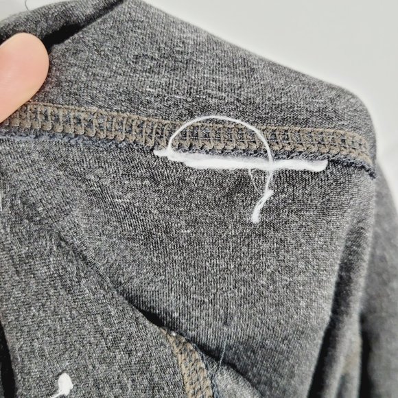 Adidas | Womens Climalite Athletic Leggings Gray Heathered Straight Leg Yoga XS - Picture 10 of 10